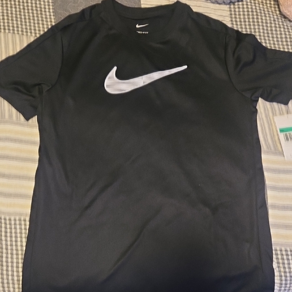 Nike Kids Black Short Sleeve Tee